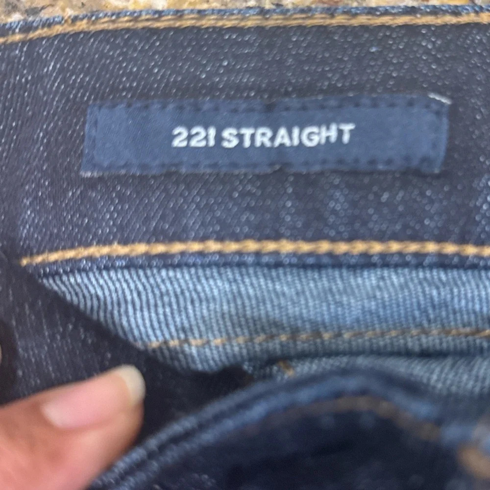 Lucky Brand Men's  Straight Leg Jeans in Dark Blue - Picture 6 of 8